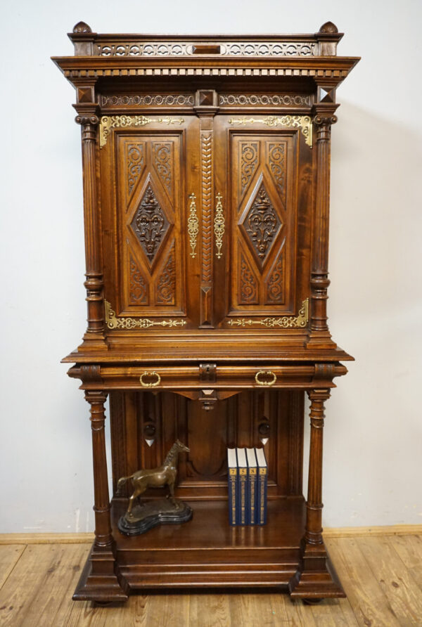 STARY KABINET ORYGINAŁ FRANCJA ORZECH !!