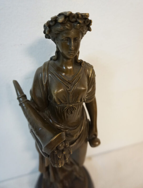 FIGURA Z BRĄZU GRECKA BOGINI