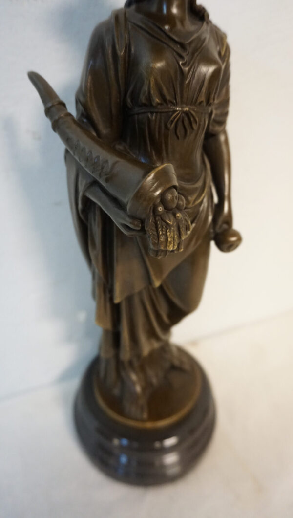 FIGURA Z BRĄZU GRECKA BOGINI