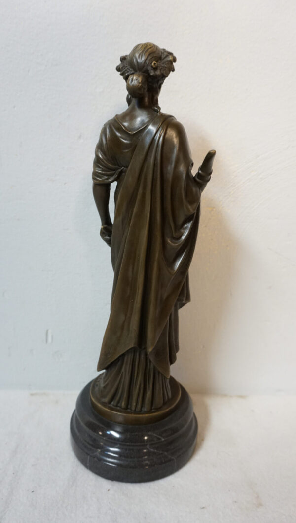 FIGURA Z BRĄZU GRECKA BOGINI