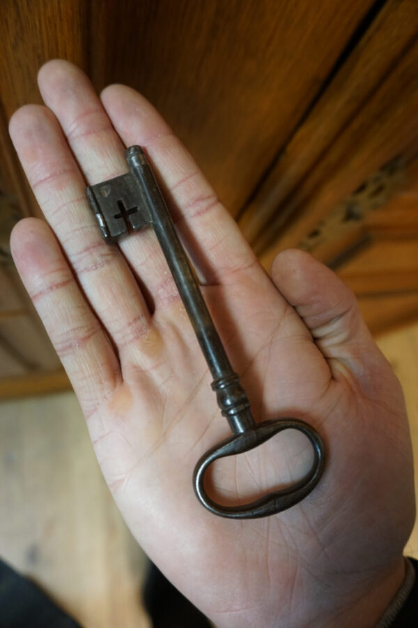 MUZEALNA SZAFA BAROKOWA XVIII w, ORYGINAŁ