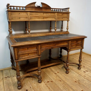 BIURKO LUDWIK Z NADSTAWKĄ ORYGINAŁ PALISANDER!