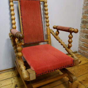 DEKORACYJNY FOTEL BUJANY RÓŻ !!