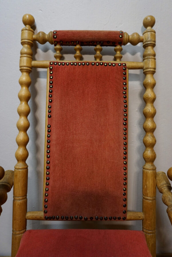 DEKORACYJNY FOTEL BUJANY RÓŻ !!