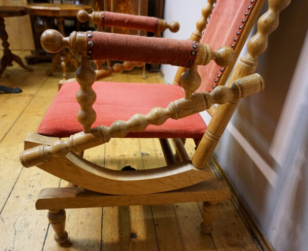 DEKORACYJNY FOTEL BUJANY RÓŻ !!