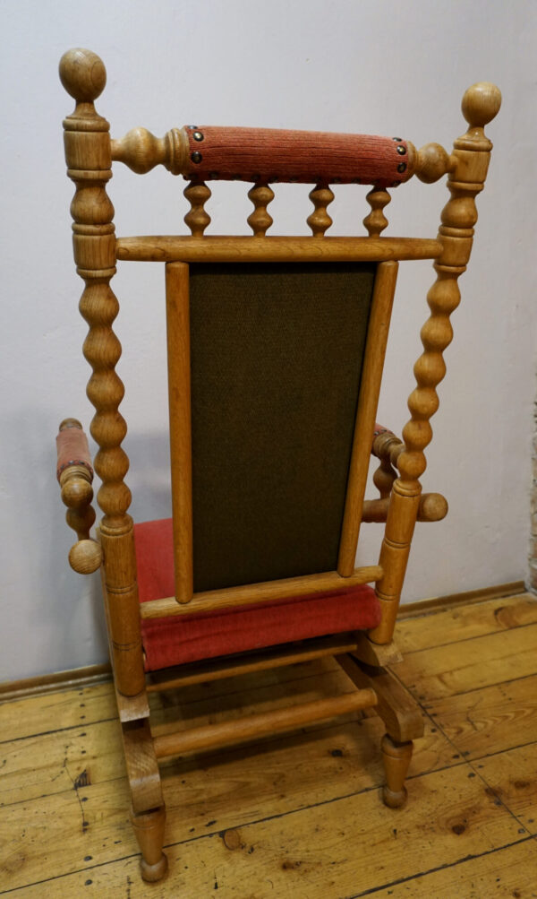 DEKORACYJNY FOTEL BUJANY RÓŻ !!