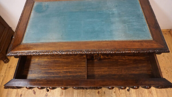 PAŁACOWE BIURKO NEORENESANS ORYGINAŁ !!!