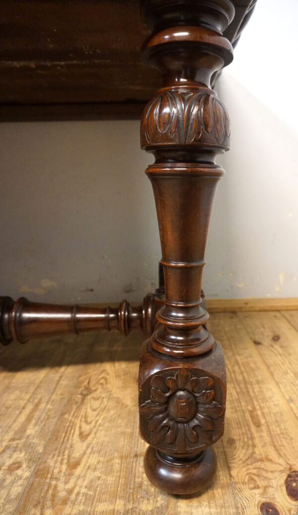 PAŁACOWE BIURKO NEORENESANS ORYGINAŁ !!!