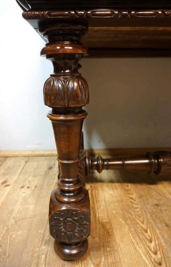 PAŁACOWE BIURKO NEORENESANS ORYGINAŁ !!!