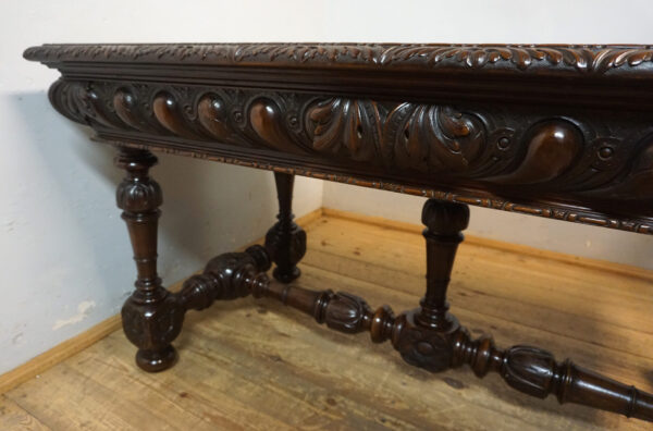 PAŁACOWE BIURKO NEORENESANS ORYGINAŁ !!!