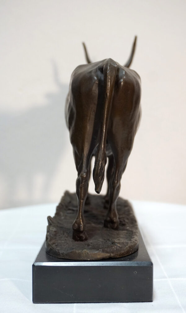 FIGURA Z BRĄZU DORODNY BYK BULL