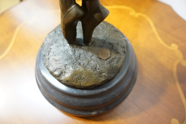 FIGURA Z BRĄZU BALERINA BALETNICA WYS 66cm