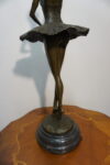 FIGURA Z BRĄZU BALERINA BALETNICA WYS 66cm