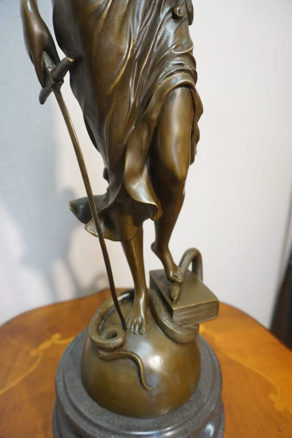 TEMIDA BOGINI SPRAWIEDLIWOŚCI Z BRĄZU 62cm