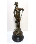 FIGURA Z BRĄZU DIANA BOGINI MYŚLIWYCH