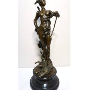 FIGURA Z BRĄZU DIANA BOGINI MYŚLIWYCH