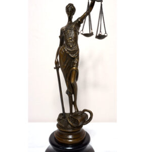 TEMIDA BOGINI SPRAWIEDLIWOŚCI Z BRĄZU 24cm