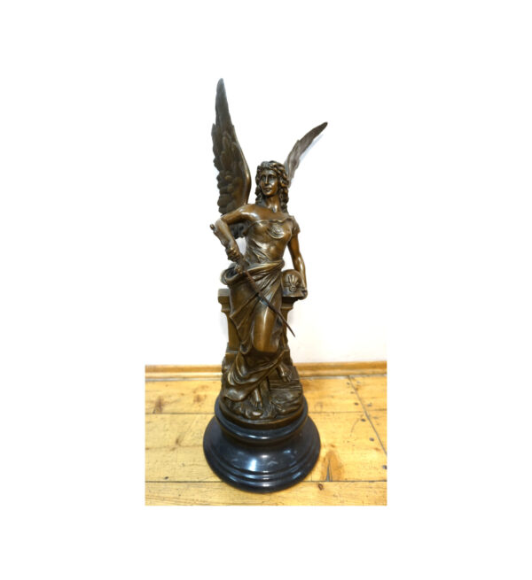 DUŻA FIGURA Z BRĄZU BOGINI MINERVA 73cm !!