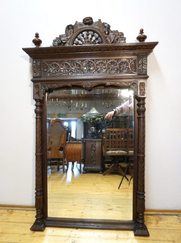 PAŁACOWE LUSTRO BRETOŃSKIE ! !!