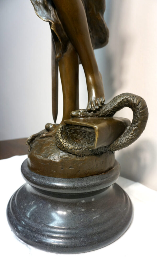 TEMIDA BOGINI SPRAWIEDLIWOŚCI Z BRĄZU WYS102cm