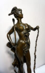 FIGURA Z BRĄZU DIANA BOGINI MYŚLIWYCH