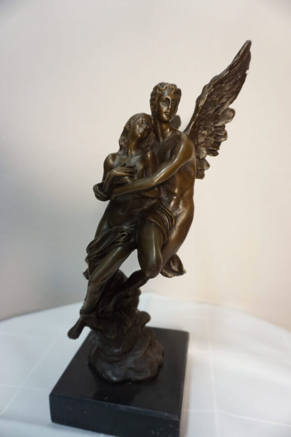 AMOR I PSYCHE FIGURA Z BRĄZU 30cm