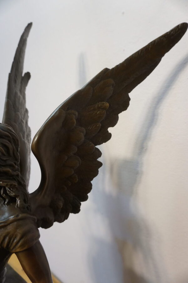 DUŻA FIGURA Z BRĄZU BOGINI MINERVA 73cm !!