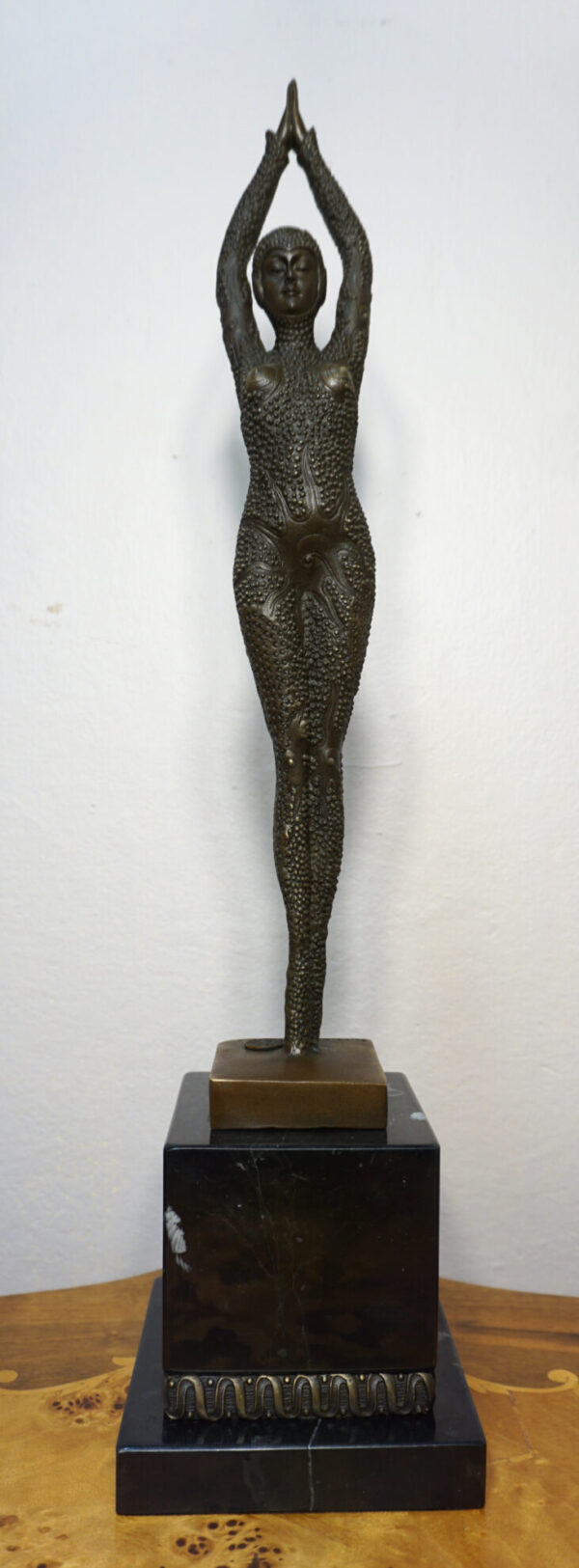 FIGURA Z BRĄZU EGIPSKA TANCERKA