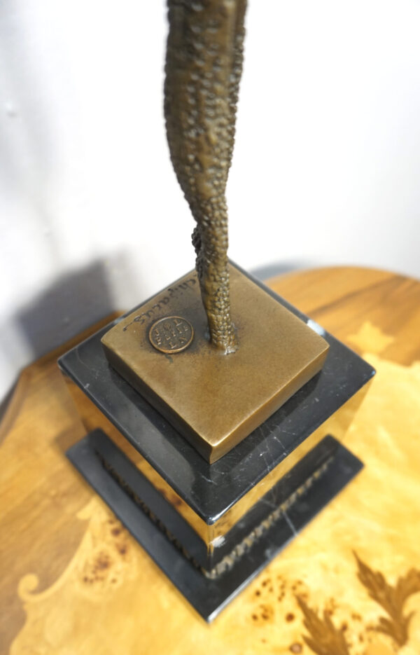 FIGURA Z BRĄZU EGIPSKA TANCERKA