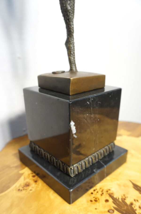 FIGURA Z BRĄZU EGIPSKA TANCERKA