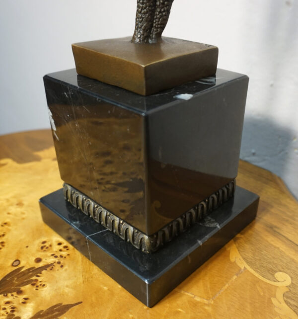 FIGURA Z BRĄZU EGIPSKA TANCERKA