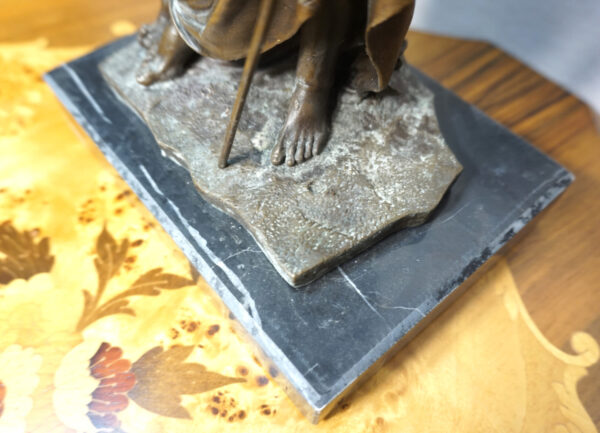 FIGURA Z BRĄZU HADES I PIES CERBER