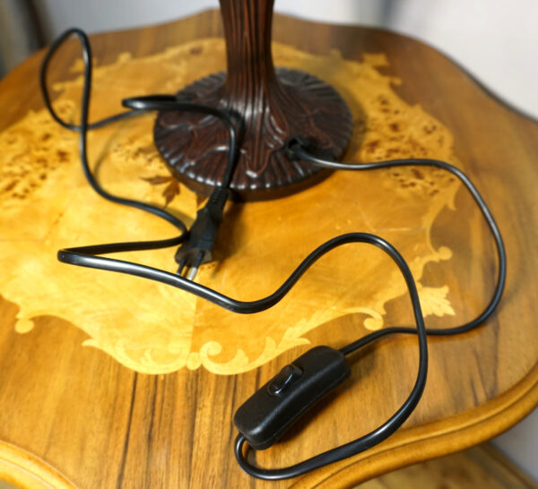 Lampa Witrażowa Styl Tiffany RÓŻE !!