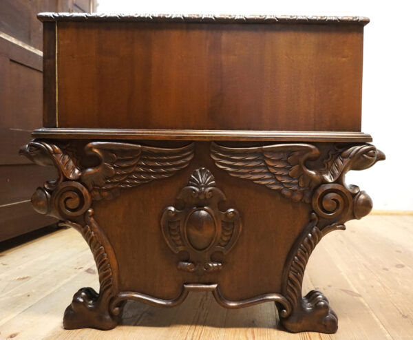 GABINETOWE RZEŹBIONE BIURKO GRYFY !!