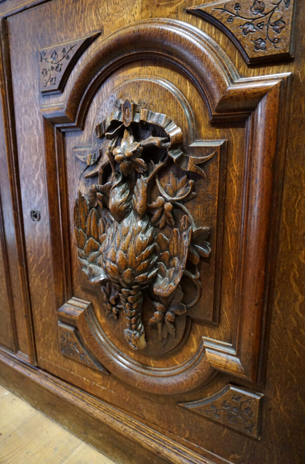 DUŻY PAŁACOWY KREDENS MYŚLIWSKI !!