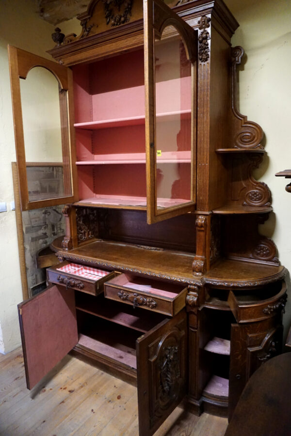 DUŻY PAŁACOWY KREDENS MYŚLIWSKI !!