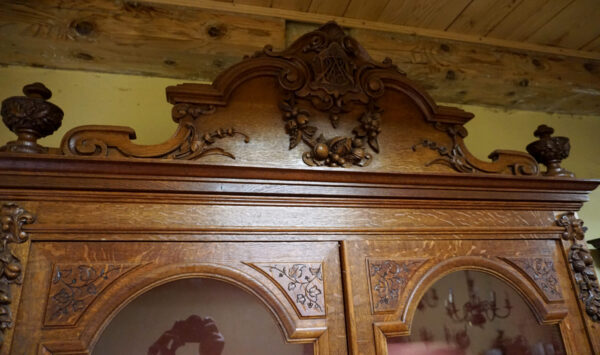 DUŻY PAŁACOWY KREDENS MYŚLIWSKI !!