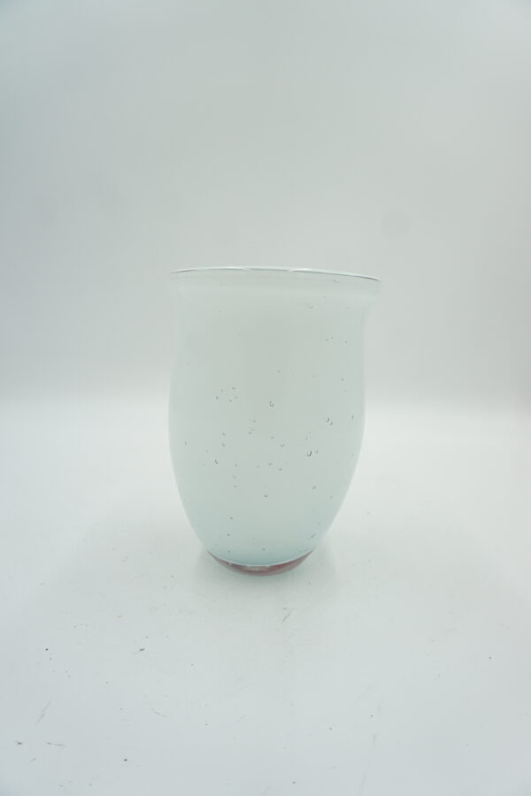 SZKŁO MURANO, WAZON TWARZ BUZIA