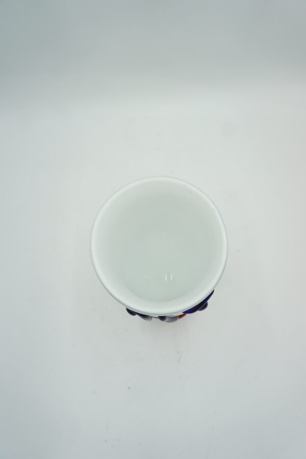 SZKŁO MURANO, WAZON TWARZ BUZIA