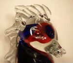 SZKŁO MURANO, FIGURA GŁOWA KONIKA