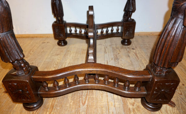 FIGURALNY STÓŁ STOLIK GABINETOWY RZEŹBY !!!