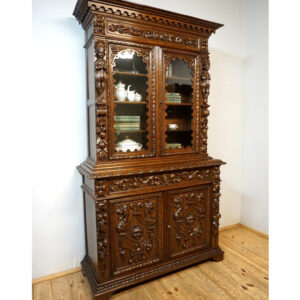 STARY KREDENS FIGURALNY NEORENESANS ORYGINAŁ