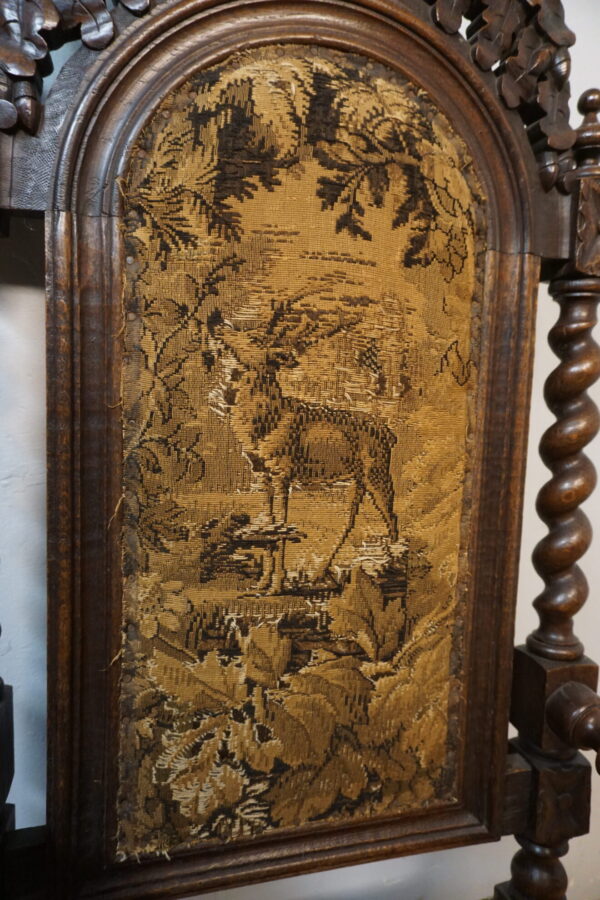 STARE ORYGINALNE FOTELE TRONY WYSOKIE OPARCIE PARA !