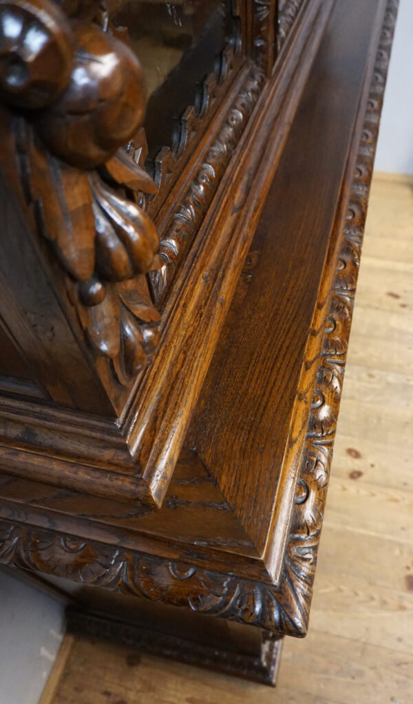 STARY KREDENS FIGURALNY NEORENESANS ORYGINAŁ