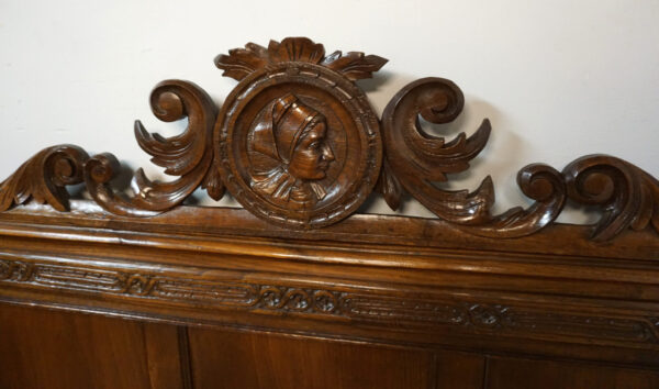 BRETOŃSKIE ŁOŻE RZEŹBIONE ORYGINAŁ !!