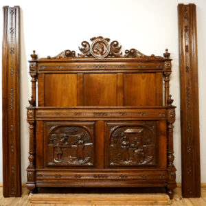 BRETOŃSKIE ŁOŻE RZEŹBIONE ORYGINAŁ !!