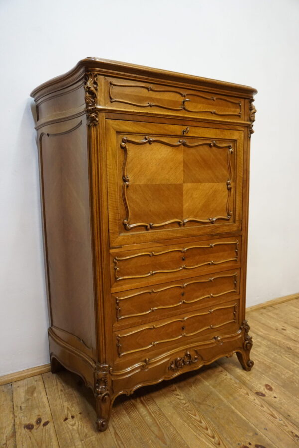 SEKRETERA SEKRETARZYK LUDWIK PIĘKNA FORMA PĘKATA