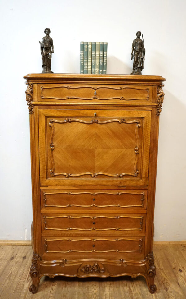 SEKRETERA SEKRETARZYK LUDWIK PIĘKNA FORMA PĘKATA