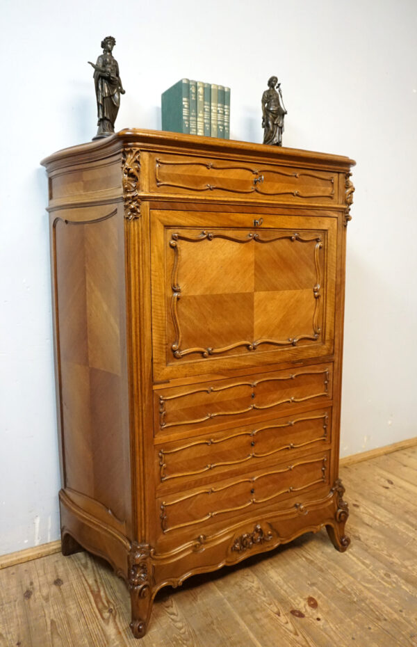 SEKRETERA SEKRETARZYK LUDWIK PIĘKNA FORMA PĘKATA