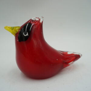 SZKŁO MURANO, FIGURA PTAK PTASZEK